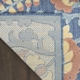thumbnail image 6 of Nourison Aloha 2'8" x 4' Blue Rose Farmhouse Rug, 6 of 9