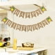thumbnail image 2 of KAKOWELY Banderines de piña de FELIZ CUMPLEAÑOS, guirnalda colgante de arpillera, decoración, suministros para fiesta de cumpleaños, 2 of 4