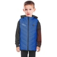 thumbnail image 6 of Busydd Heated Vest for Kids Electric USB Rechargeable Heated Vest Winter Warm Sleeveless Heated Jackets with 3 Heating Levels 2 Heating Zones Fashion Heart Print Zipper Heated Vest with Pockets, 6 of 9