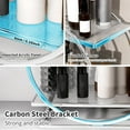 thumbnail image 4 of Perfume Organizer for Bedroom Dresser- Sliver Makeup Organizers for Vanity, 2 Tier Bathroom Countertop Organizer Perfume Tray Skincare Storage Cosmetic Display Rack, Make Up Counter Shelf, 4 of 18
