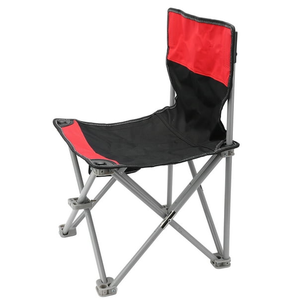 Gupbes Fishing Chairs Folding, Stainless Steel Frame Folding Design Compact Folding Chair Waterproof For Sandbeach For Fishing