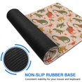 thumbnail image 6 of Long Mouse Pads for Desk,Pink Cartoon Dinosaurs Christmas Pattern Desk Mats on Top Of Desks, Desk Mouse Pad Extra Large with 3mm Non-Slip Base and Stitched Edge for Gaming,Office,Work,Home 47.3"x23.6", 6 of 6