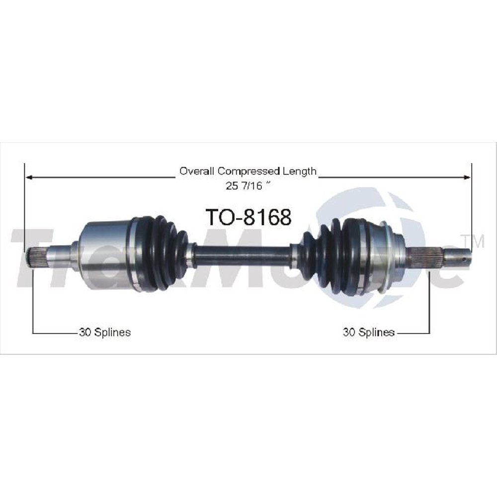 OE Replacement for 20072014 Toyota FJ Cruiser Front Right CV Axle Shaft (Base / Core / Premium