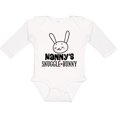 thumbnail image 3 of Inktastic Nanny Bunny Rabbit Grandchild Boys or Girls Long Sleeve Baby Bodysuit, 3 of 5