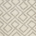 thumbnail image 3 of SAFAVIEH Arizona Briella Geometric Shag Area Rug, Ivory/Beige, 10' x 14', 3 of 7