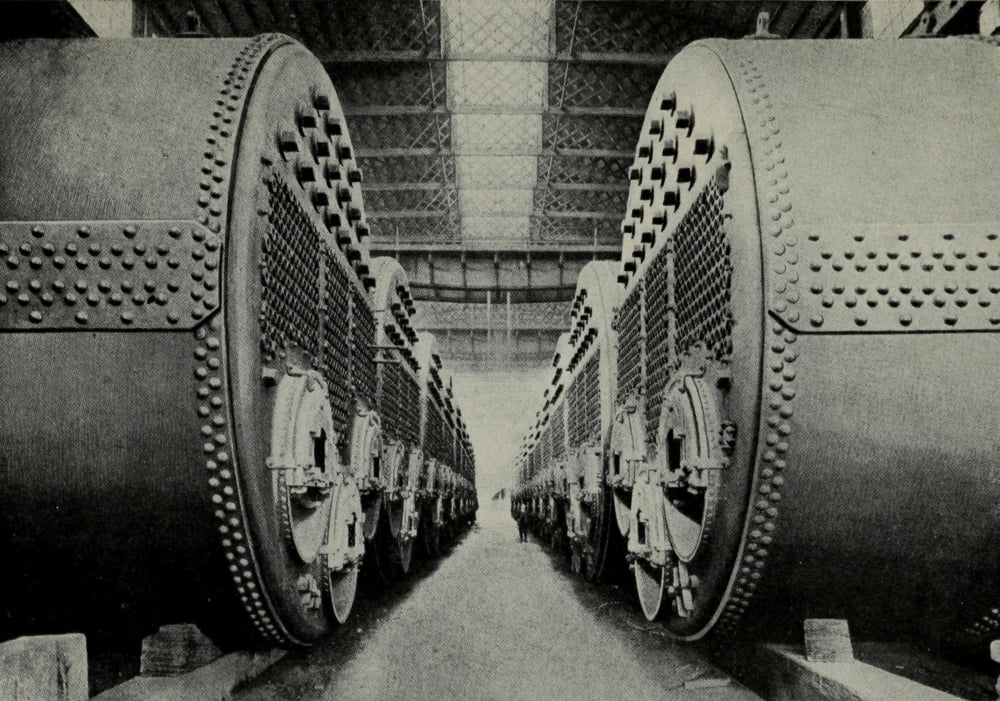 Photo Truth about the Titanic 1913 Boilers of the Titanic Poster Print