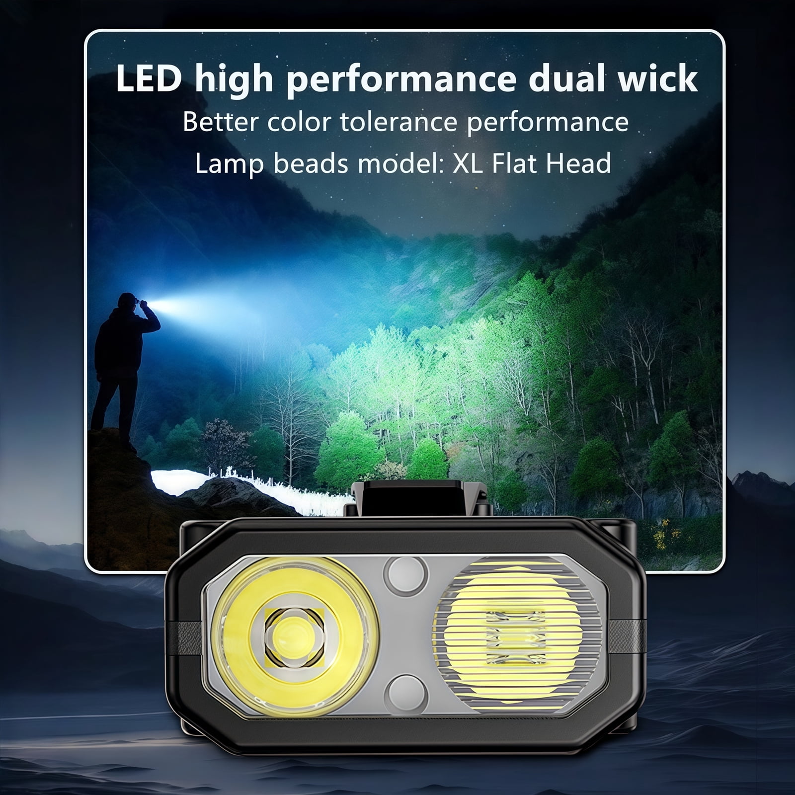 USB C Rechargeable EDC Flashlight, 1,200 Lumens Pen Light with White/Red/UV LED Combo, Portable Pocket Lights High Lumens for Outdoors Emergency Working