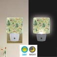 thumbnail image 2 of Yayeee LED Plug in Night Light for The Home with Auto Dusk to Dawn Light Sensors, 2 Pack, Cartoon Forest Animals, 2 of 6