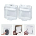 thumbnail image 5 of PAMINGONO Transparent Doorbell Cover 2Pcs Rainproof Snowproof, 5 of 10