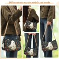 thumbnail image 4 of FORMRS Womens Shoulder Bag with Chain Strap Clutch Purse Cute Tote Handbag, Happy Ghost, 4 of 7