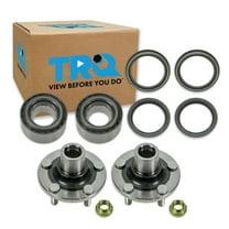 TRQ Wheel Bearing Seal & Hub Front LH & RH Kit 8 Piece for Subaru BHA53271