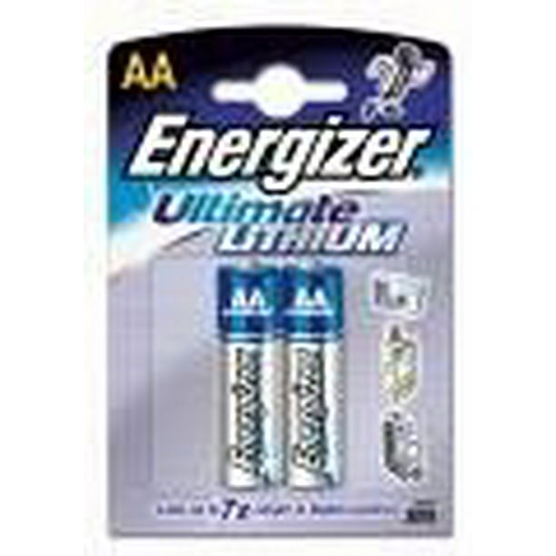 EVEL91BP2CT Energizer Ultimate Lithium AA Batteries
