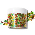 thumbnail image 1 of Gel de purpurina navideña para cuerpo, cara, cabello y labios, gel de purpurina que cambia de color bajo la luz (Navidad), 1 of 5