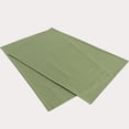 thumbnail image 3 of Yalamila Pillowcases 100% Cotton Hotel Set of 2 Pack Cooling Queen Pillow Cases ,20x30 inches, Sage Green, 3 of 3