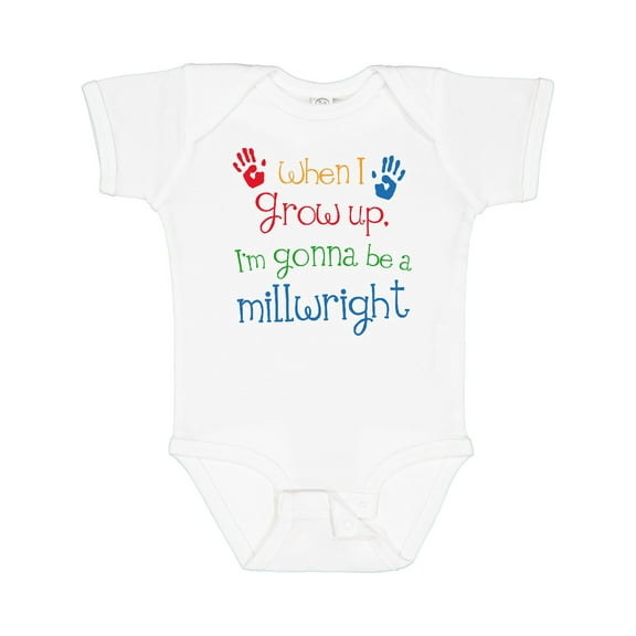 Inktastic Millwright Future Boys or Girls Baby Bodysuit