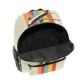 thumbnail image 6 of FORMRS School Backpack with Front Zippered Pocket 12" Elementary Student Travel Daypack, Colorful Plane, 6 of 6