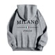 thumbnail image 5 of MHFRRA Sudadera con Capucha y Estampado de Letras para Uso Informal Jersey Elegante y Cómodo para Uso Diario Ideal para Actividades Al Aire Libre y Relajación Verde, 5 of 5