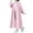 Pink, variant on Women's Anorak Raincoat Reusable Hooded Rain Jacket for Outdoor Riding and Daily Use Lightweight Windbreaker with Adjustable Sleeves