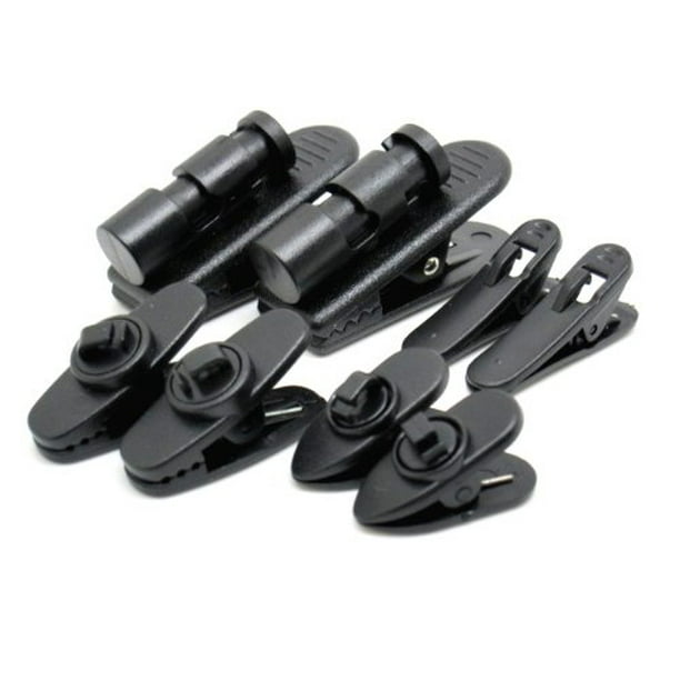 Headset Wire Clip Set _ 4 Different Clip Design