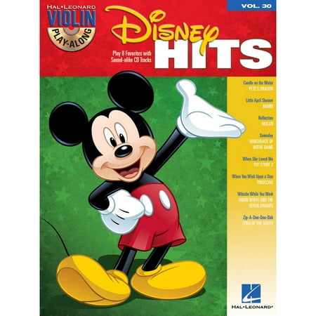 Hal Leonard Disney Hits - Violin Play-Along Volume 30