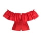 thumbnail image 5 of Corsé vintage con tirantes y estampado de vendaje para mujer, top de poliéster moldeador, 5 of 9