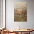 thumbnail image 2 of Elephant Stock Abstract Silence Wall Art - Vertical Multi Panel Canvas - Living Room Wall Decor - Abstract Multi Panel - Brown And Blue Decor By Osnat Tzadok - 42" x 65", 2 of 8