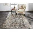 thumbnail image 2 of Margaux Distressed Ornamental Rug, Light Gray/Blue, 9ft-2in x 12ft-2in Area Rug, 2 of 3