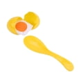 thumbnail image 2 of Juego de carreras de huevos y cucharas CUTICAT Juego de carnaval amarillo, 2 of 8