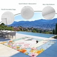 thumbnail image 3 of Easter Outdoor Rug for Patio/Deck/Porch, Non-Slip Large Area Rug 3 x 5 Ft, Spring Watercolor Bunny Eggs Wood Grain Teal Blue Indoor Outdoor Rugs Washable Area Rugs, Camping Rug Carpet Runner, 3 of 8