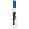 thumbnail image 2 of Dixon Dry Erase Markers Wedge Tip, Blue, Pack of 12, 2 of 3