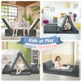 thumbnail image 5 of MOPHOTO Kids Couch Play Set, 8PCS Modular Kids Sofa Couch Fold Out Couch Playhouse Play Set for Toddlers, Creative Couch Kids Foam Play Couch Indoor, 5 of 6