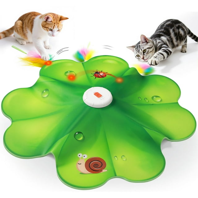 Juguete interactivo para gatos FEELNEEDY recargable Hide and Seek