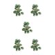 thumbnail image 3 of Naiovety Hojas artificiales de plástico ABS, amigables con la piel y seguras para reptiles Plantas degradables Hoja de pavo real artificial Type2 NO2, 3 of 6