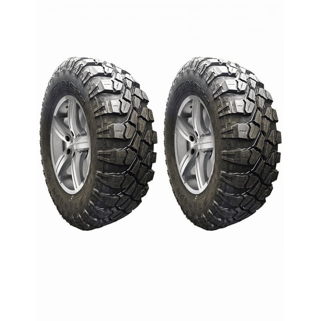 PAQUETE DE 2 LLANTAS - 235 75 R15 SUNEW SONORAN M/T(6) 101Q LT