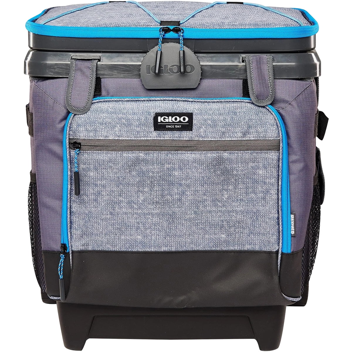IGLOO MaxCold Cool Fusion 36Can Roller Soft Cooler Gray/Black
