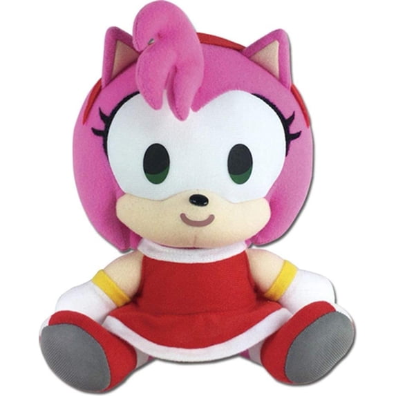 Great Eastern Entertainment Sonic The Hedgehog- Sd Amy Sitting Plush 7" H, Collect all your favorite Sonic the Hedgehog characters with these awesome.., By Visit the Great Eastern Entertainment Store