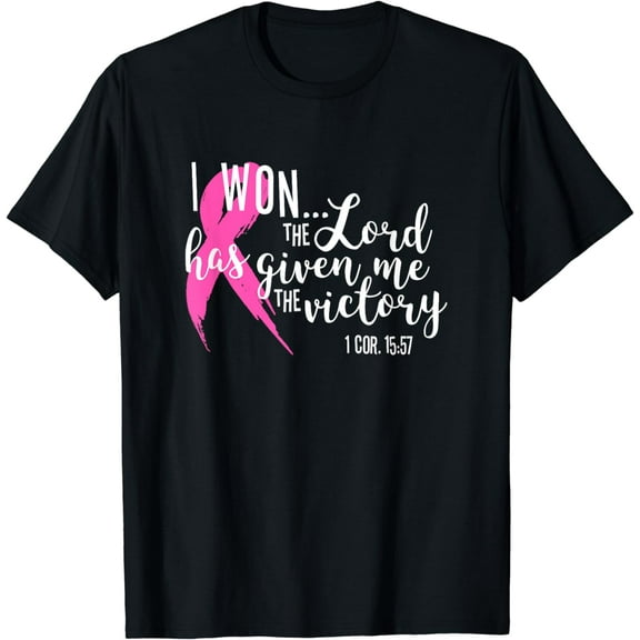 Breast Cancer Awareness Shirt I Won The Victory Survivor Tee