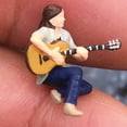 thumbnail image 2 of Miniatura pintada a mano Zulema Mujer 1/64 Gris, 2 of 6