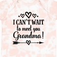 thumbnail image 4 of Inktastic I Can't Wait to Meet You Grandma Baby Announcement Boys or Girls Baby Bodysuit, 4 of 5