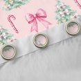 thumbnail image 4 of Homewish Kawaii Bow Curtains Pack of 2 (42x84 Each),Cartoon Christmas Tree Curtains Blackout,Ppink Green Bedroom Curtains For Girl Teens,Super Cozy Room Decor, 4 of 6