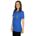thumbnail image 4 of World View - Eye Glass Design - Short-Sleeve Unisex T-Shirt (Royal, S), 4 of 6