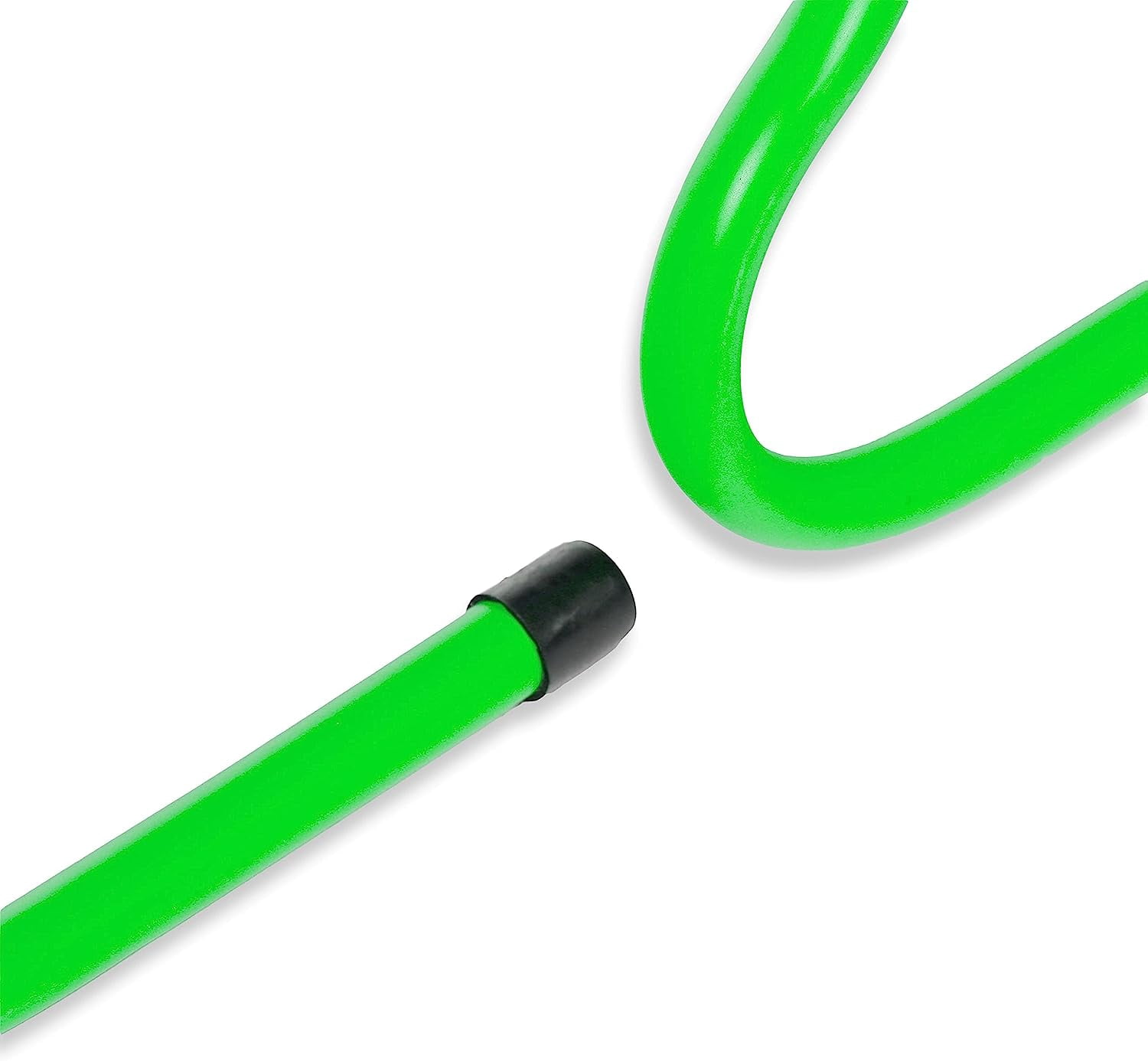 Trademark Innovations 6" Soccer Training Adjustable Agility Speed Training Hurdles (Pack of 4, Light Green)
