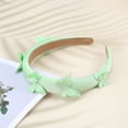 thumbnail image 6 of Unique Bargains 1 Pc Wide Butterfly Headbands for Women Green, 6 of 6