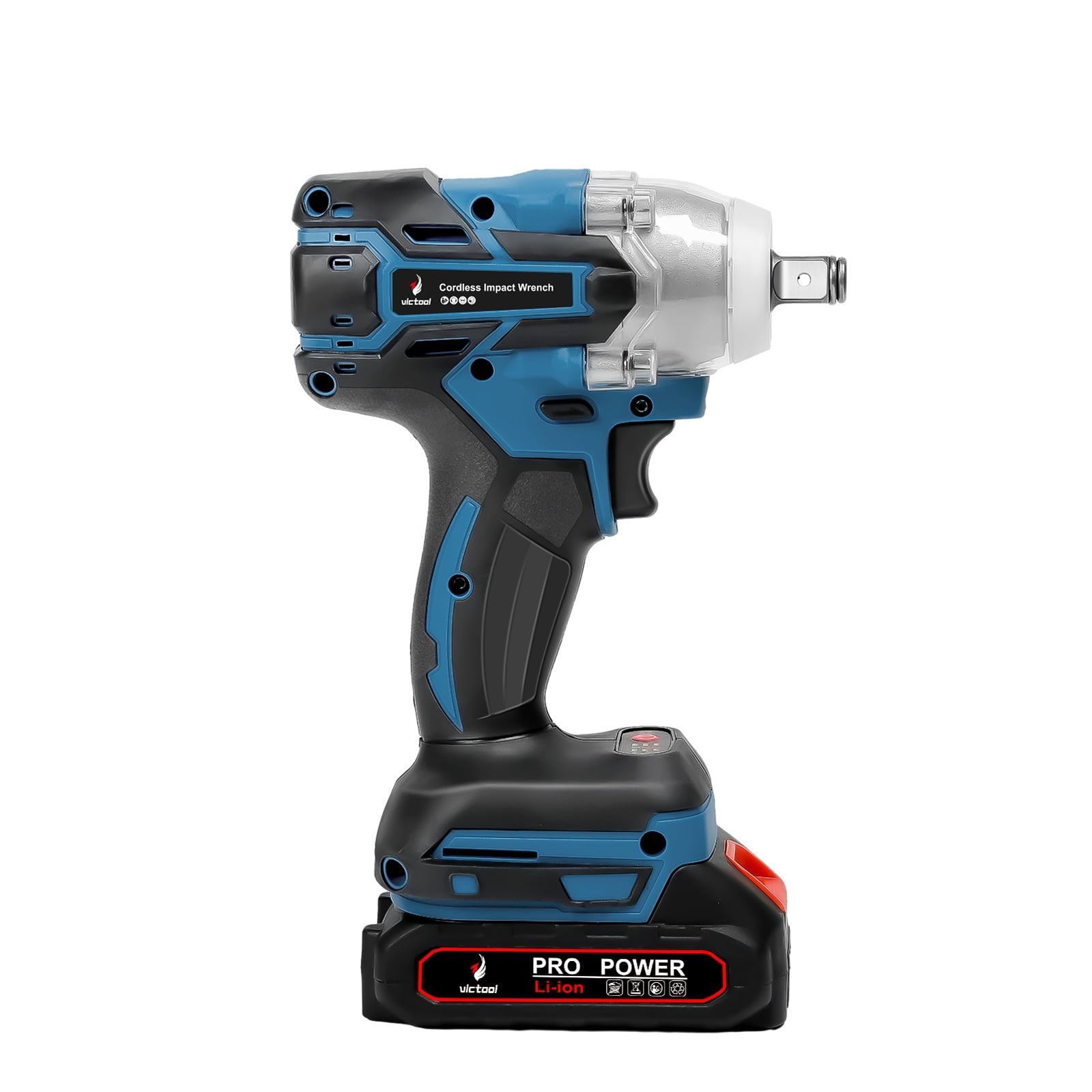 Victool 21V Brushless Impact Wrench Cordless Electric Screwdriver Rechargeable Drill Driver US Plug