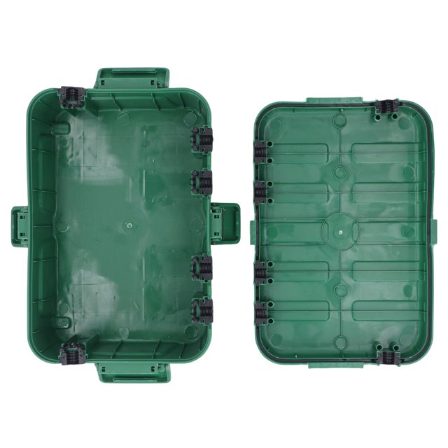 Outdoor Waterproof Electrical Extension Connection Box, Waterproof Electrical Connection Box IP54 With Wire Limit Snap For Holiday Light Decoration Black,Green,Gray