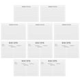 thumbnail image 3 of 50pcs Convenient Recipe Cards Compact Recipe Papers Daily Use Recipe Sheets Kitchen Supply, 3 of 8