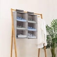 thumbnail image 3 of DIY Closet Organizer Portable Wardrobe with Non-Woven Fabric, Gray, 3 of 4