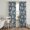 Slate Blue, Chalk White, variant on Palm Trees Sheer Curtains 84 Inch Length 2 Panels Set, Summer Tropical Coconut Tree Plants Blue Voile Window Treatment Rod Pocket Curtains Sheers Drapes for Bedroom/Living Room/Kitchen 52"x84"x2