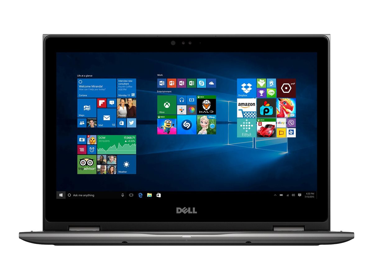Dell i5368-7643GRY Intel Core i5-6200U 2.3GHz 13.3" 2-in-1 Laptop Computer - image 2 of 10