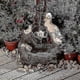 thumbnail image 4 of Garden Animal Statue Fountain Solar Led Light Garden Art Deco Outdoor Garden SculptureB, 4 of 5